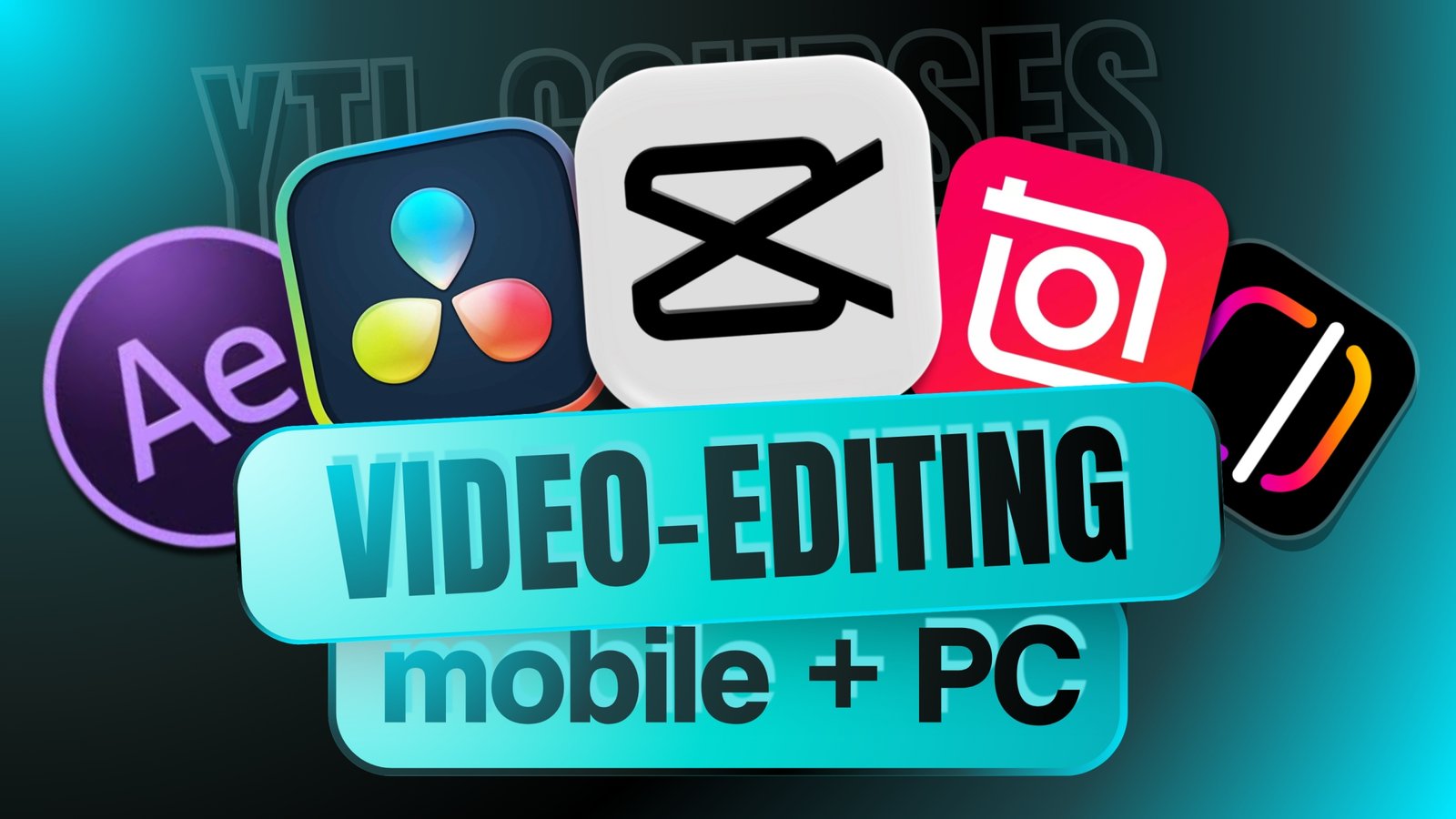 Complete Video Editing Training, Learn DaVinci Resolve, CapCut, InShot, InstagramEdits & After Effects
